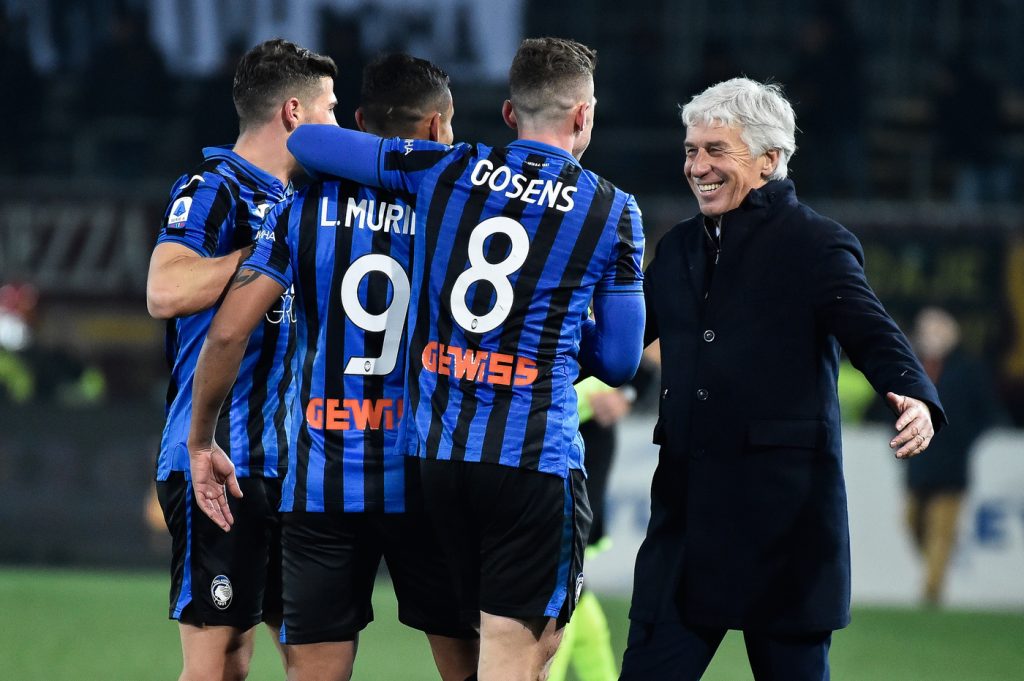 gasperini muriel gosens Atalanta vs Roma - Serie A TIM 2019/2020