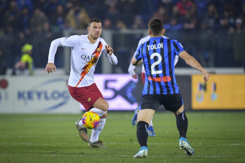 toloi dzeko Atalanta vs Roma - Serie A TIM 2019/2020