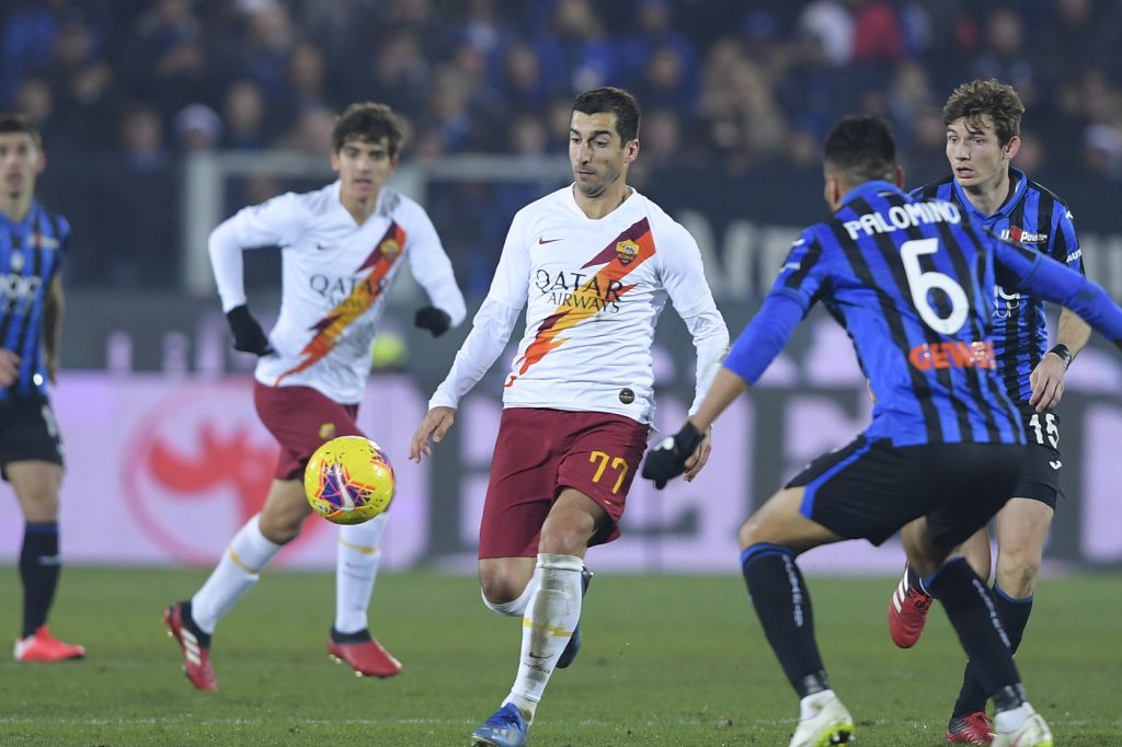mkhitaryan Atalanta vs Roma - Serie A TIM 2019/2020