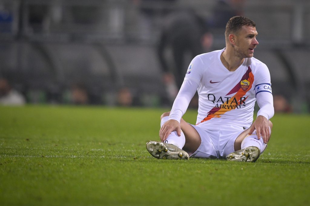 dzeko Sassuolo vs Roma - Serie A TIM 2019/2020