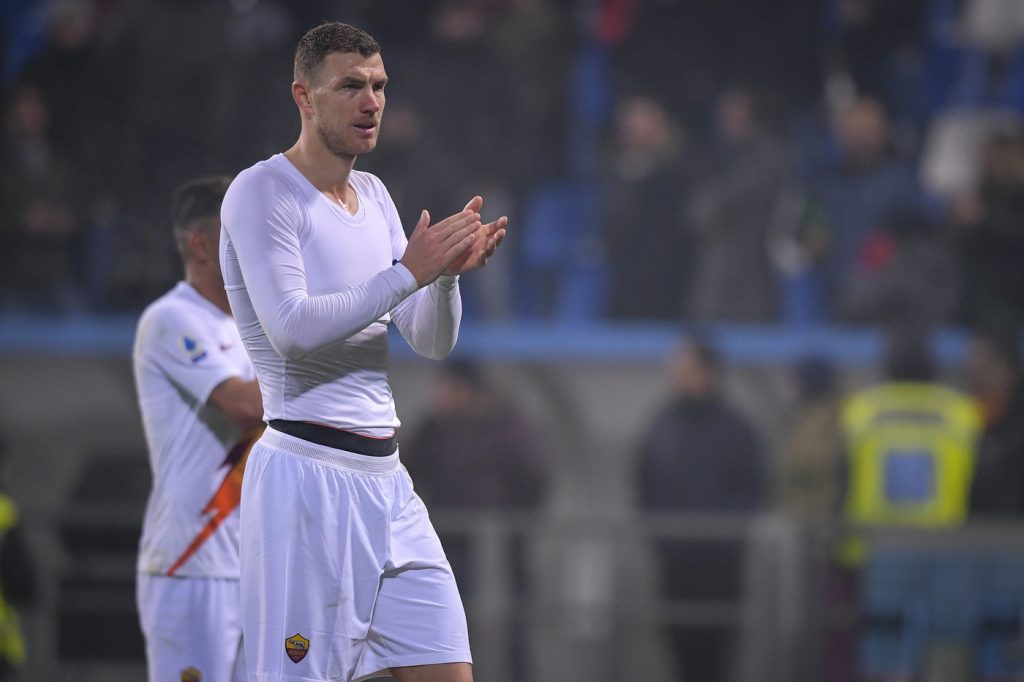 dzeko Sassuolo vs Roma - Serie A TIM 2019/2020