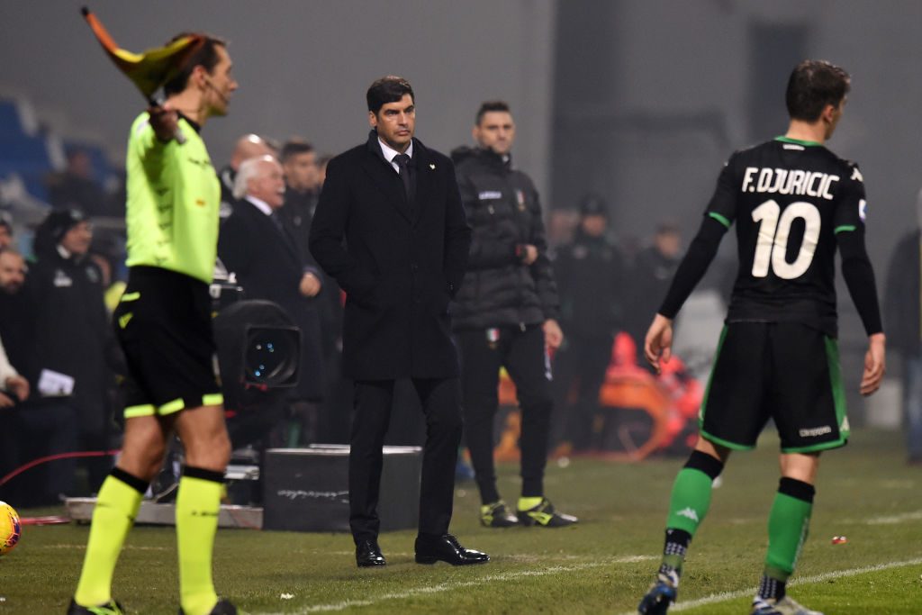 fonseca djuricic US Sassuolo v AS Roma - Serie A