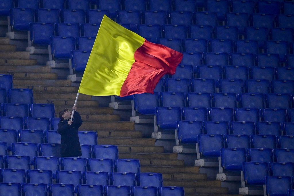 curva sud tifosi bimbo Roma vs Gent - UEFA Europa League 2019/2020