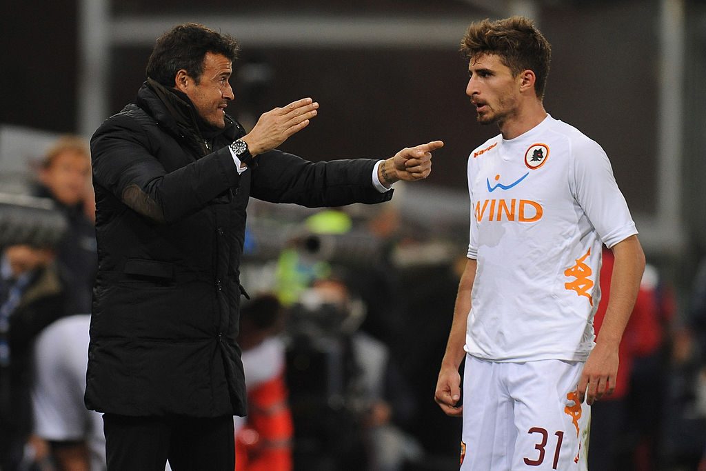 borini luis enrique Genoa CFC v AS Roma  - Serie A