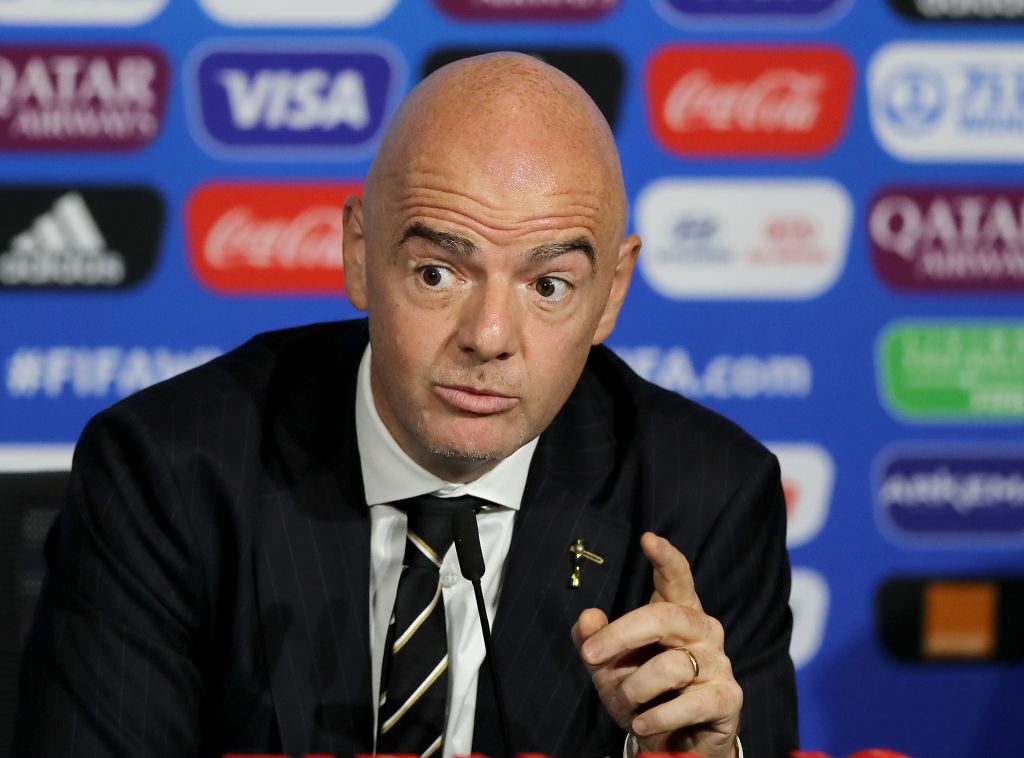 gianni infantino FIFA Closing Press Conference - FIFA Women's World Cup France 2019