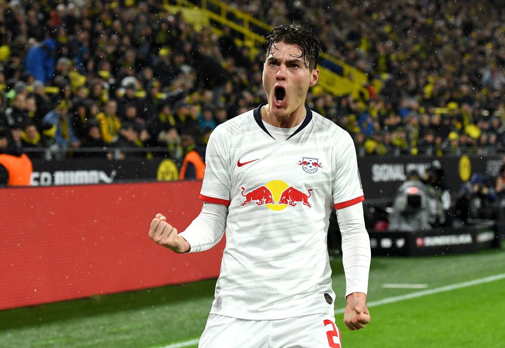 schick Borussia Dortmund v RB Leipzig - Bundesliga