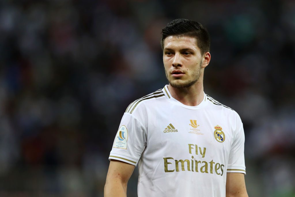 jovic Real Madrid v Club Atletico de Madrid - Supercopa de Espana Final