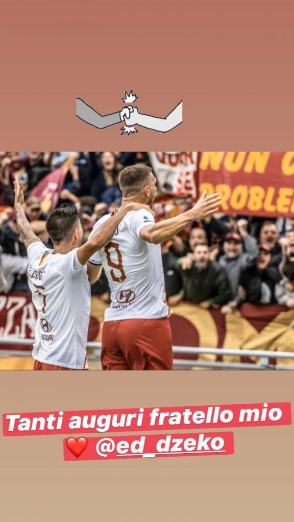 pellegrini dzeko auguri
