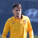 Under AS Roma, sessione di allenamento a Trigoria