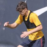 villar AS Roma, sessione di allenamento a TrigoriaAS Roma, sessione di allenamento a Trigoria