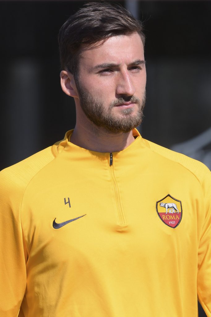 AS Roma, sessione di allenamento a TrigoriaAS Roma, sessione di allenamento a Trigoria Cristante