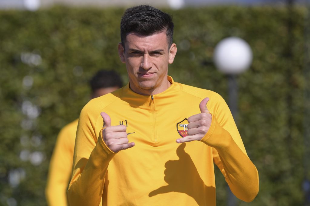 AS Roma, sessione di allenamento a TrigoriaAS Roma, sessione di allenamento a Trigoria Ibanez