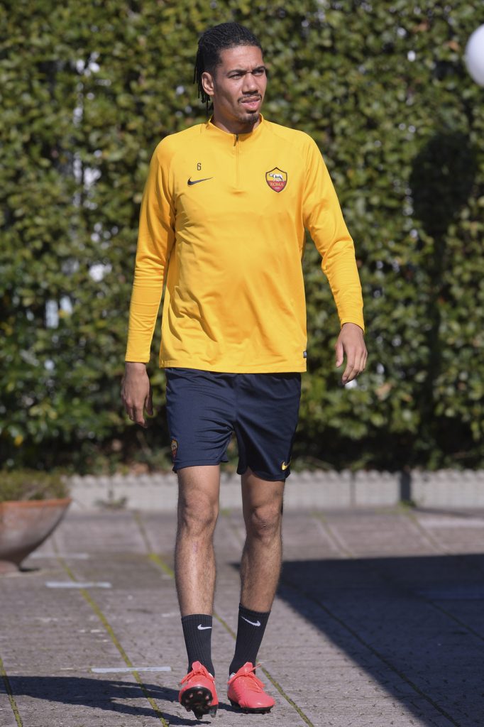 AS Roma, sessione di allenamento a TrigoriaAS Roma, sessione di allenamento a Trigoria Smalling