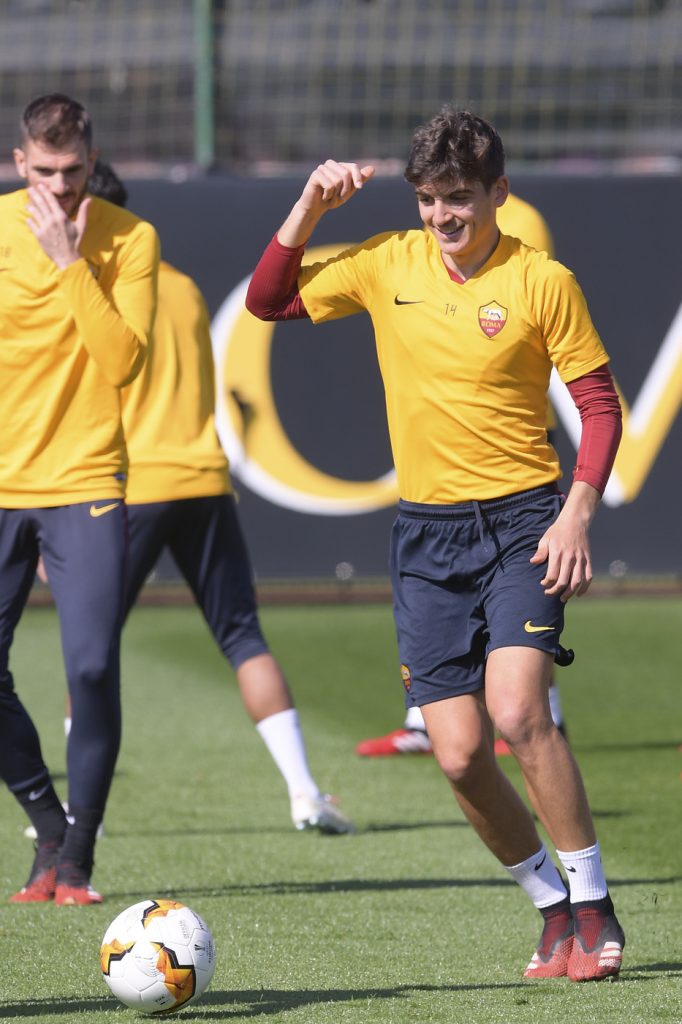 AS Roma, sessione di allenamento a TrigoriaAS Roma, sessione di allenamento a Trigoria Villar