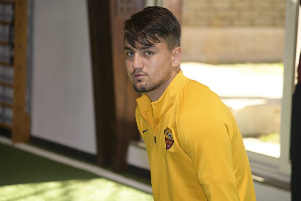 AS Roma, allenamento a Trigoria Under