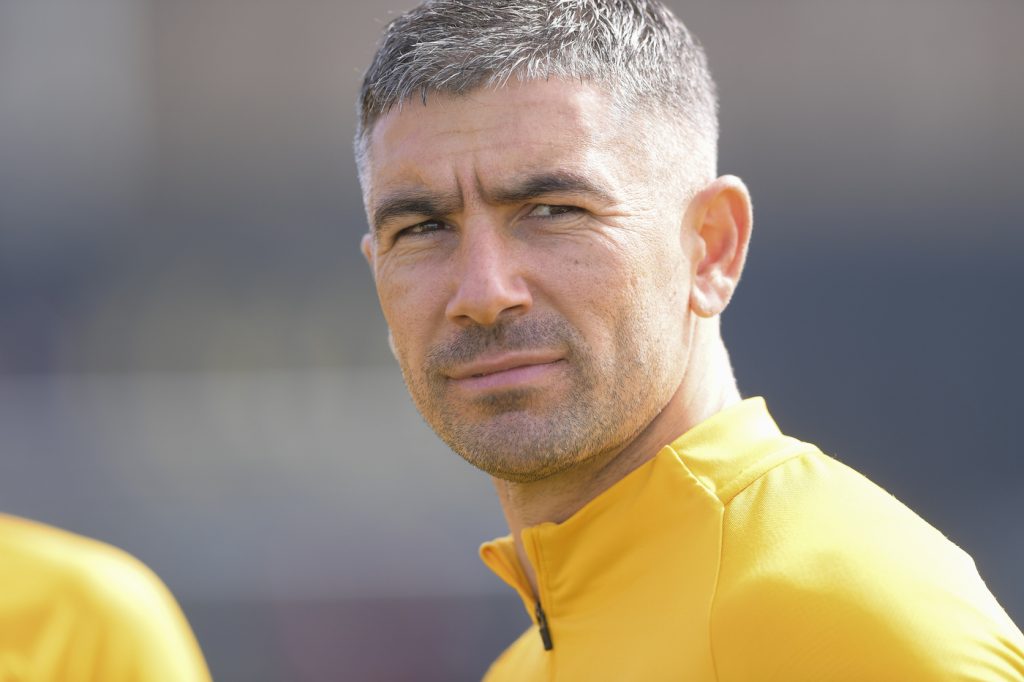 AS Roma, allenamento a Trigoria Kolarov