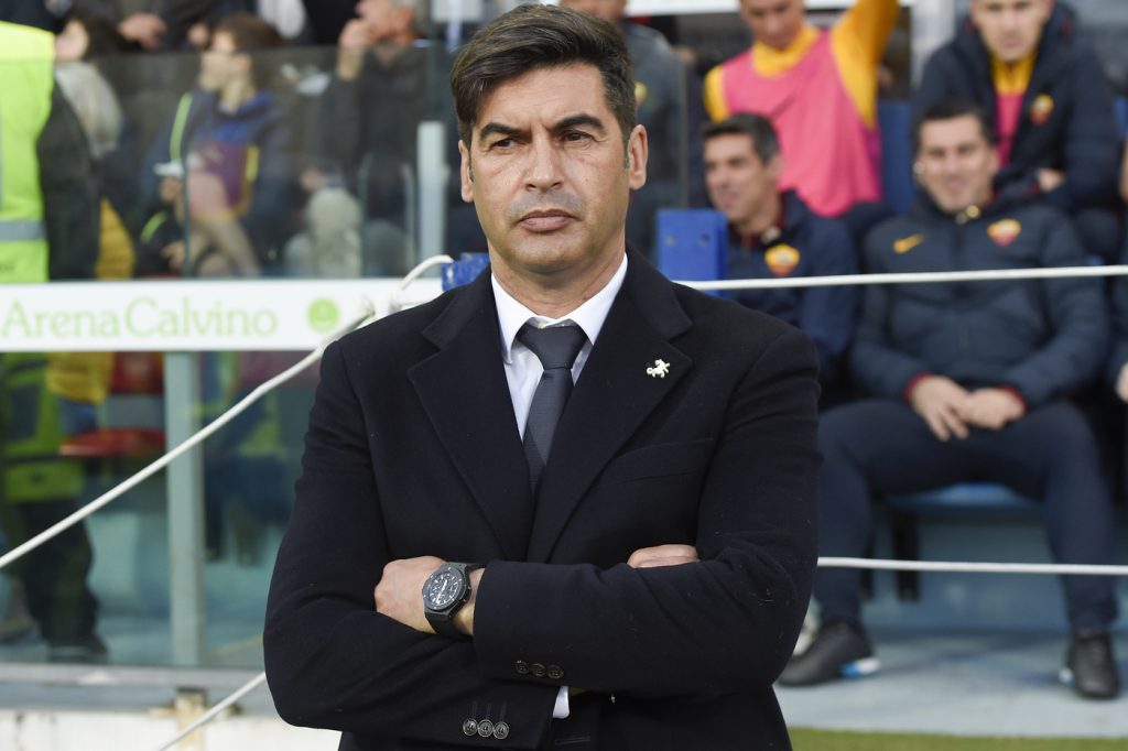 Fonseca Cagliari vs Roma - Serie A TIM 2019/2020