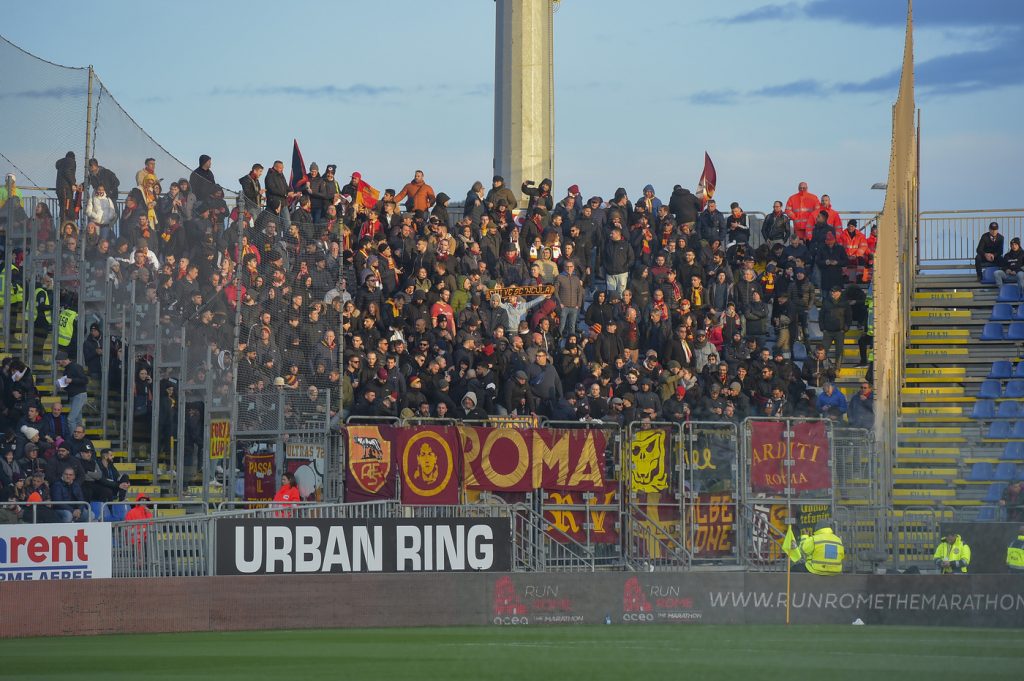 Cagliari Roma tifosi