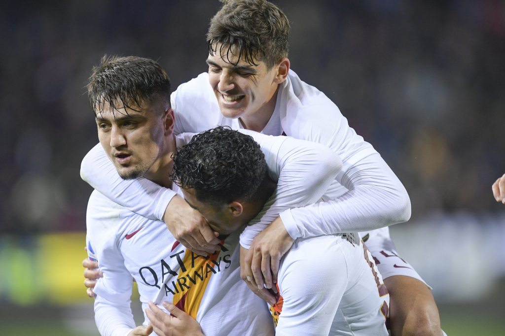 Villar Under Kluivert Cagliari vs Roma - Serie A TIM 2019/2020