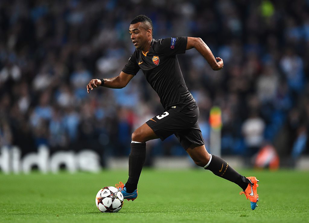 ashley cole Manchester City FC v AS Roma - UEFA Champions League