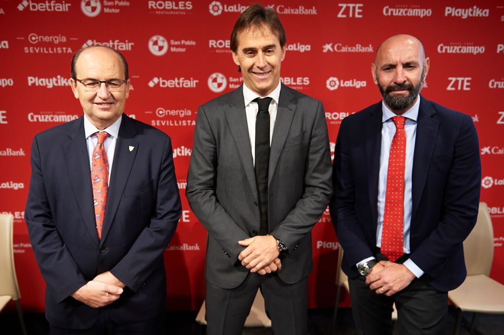 Julen Lopetegui Announced As New Sevilla FC Manager castro monchi