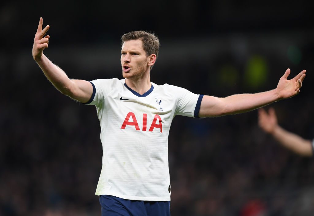 vertonghen Tottenham Hotspur v AFC Bournemouth  - Premier League