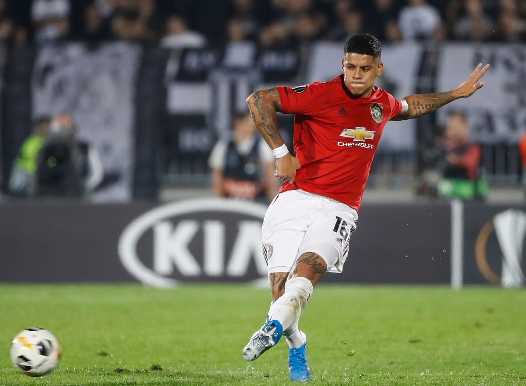 rojo Partizan Belgrade v Manchester United: Group L - UEFA Europa League