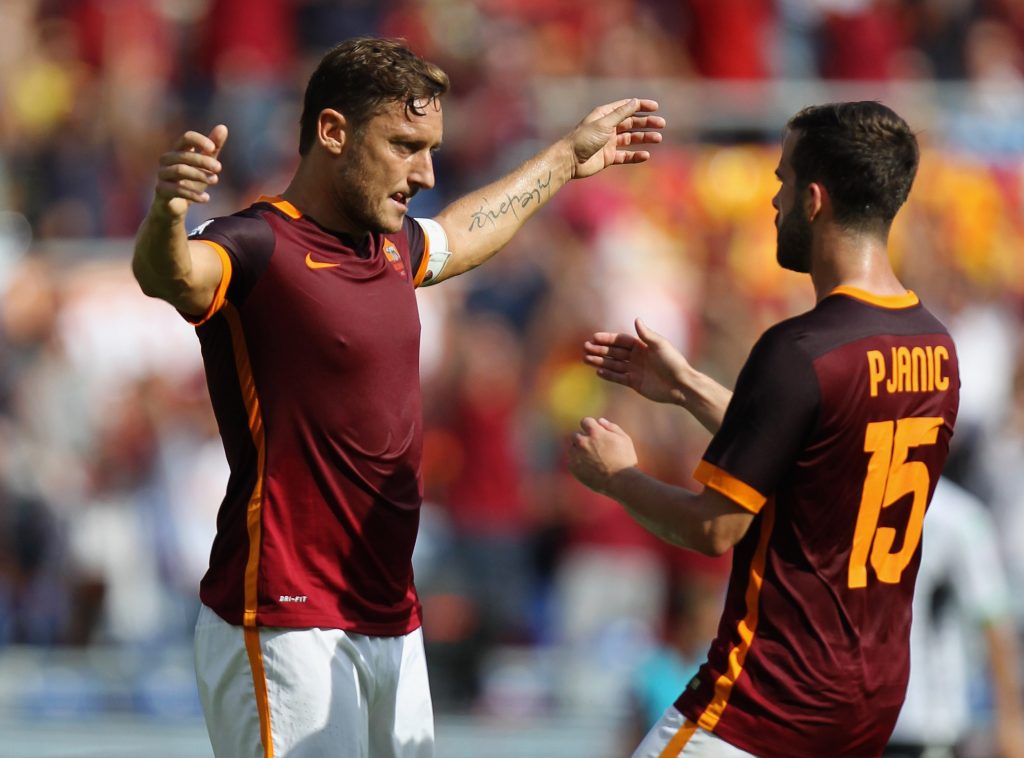 totti pjanic roma