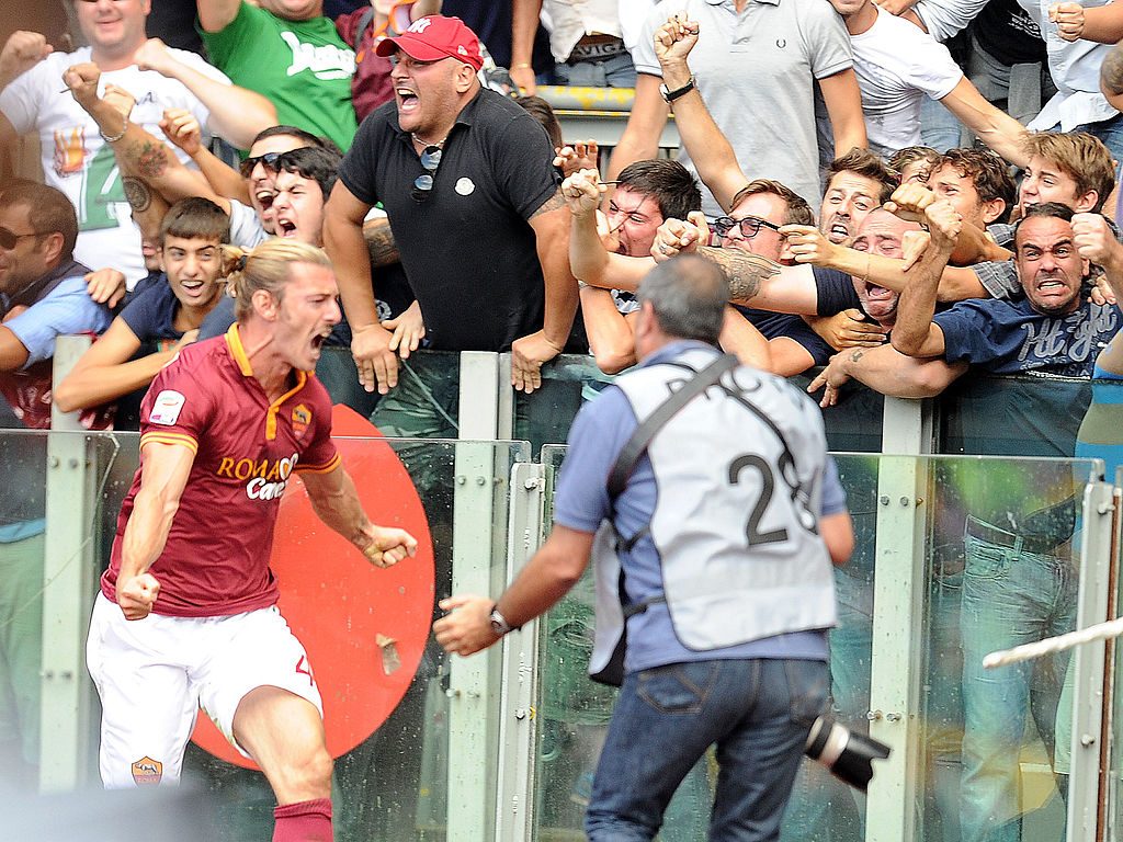 AS Roma v SS Lazio - Serie A balzaretti