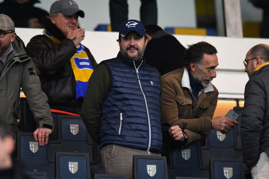Parma Calcio v AC Milan - Serie A salvini