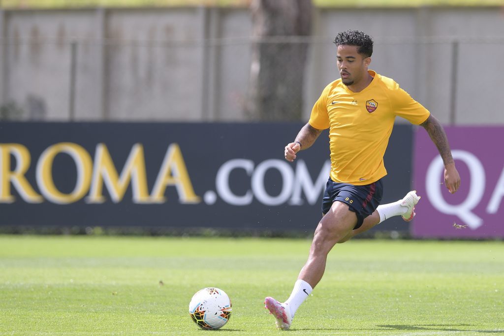 Kluivert allenamento roma