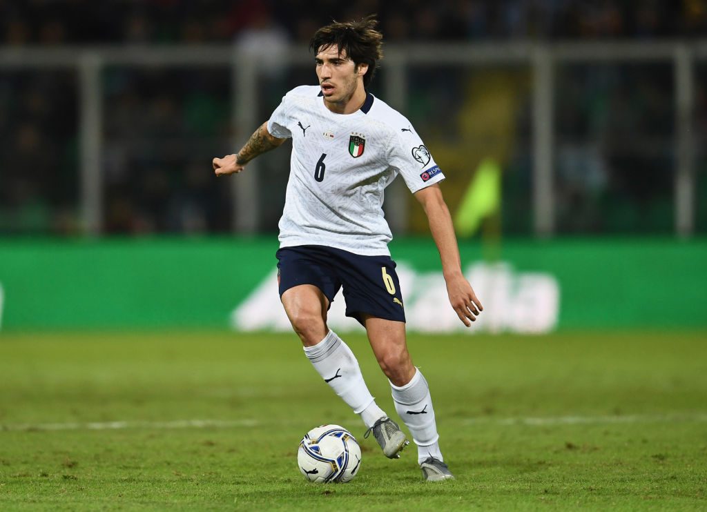 Sandro Tonali Italy v Armenia