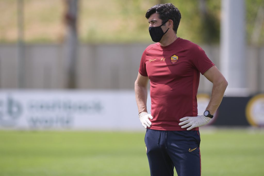 Fonseca Serie A: Prosegue il lavoro in sicurezza dei calciatori dell’ASRoma a TrigoriaSerie A: Prosegue il lavoro in sicurezza dei calciatori dell’ASRoma a Trigoria