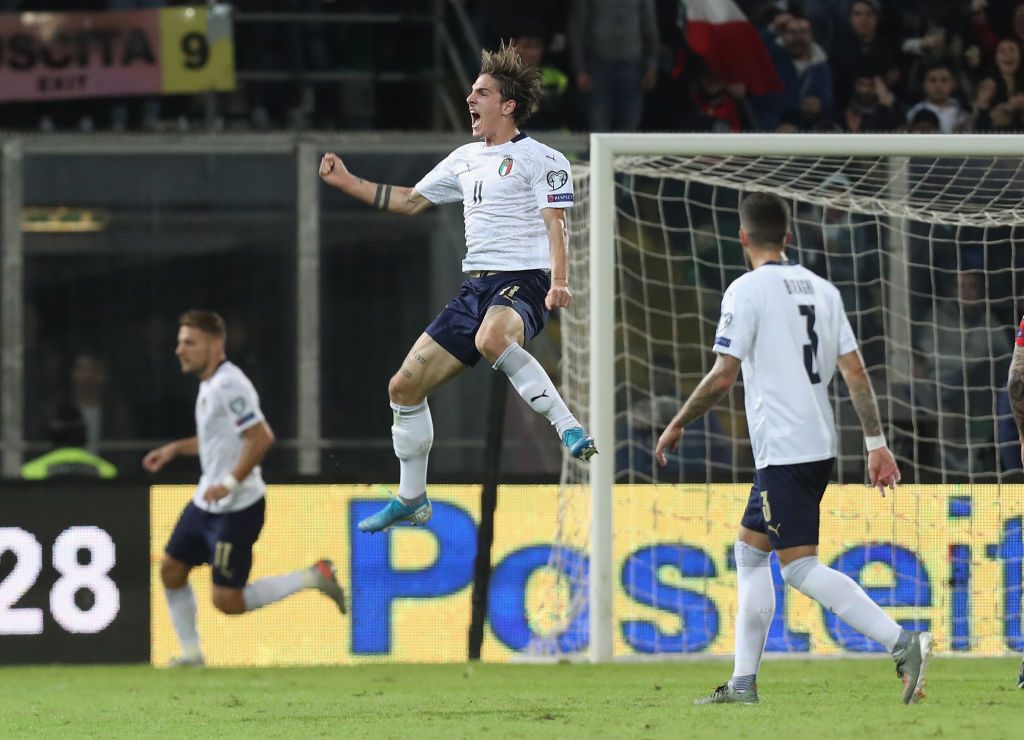 zaniolo Italy v Armenia - UEFA Euro 2020 Qualifier