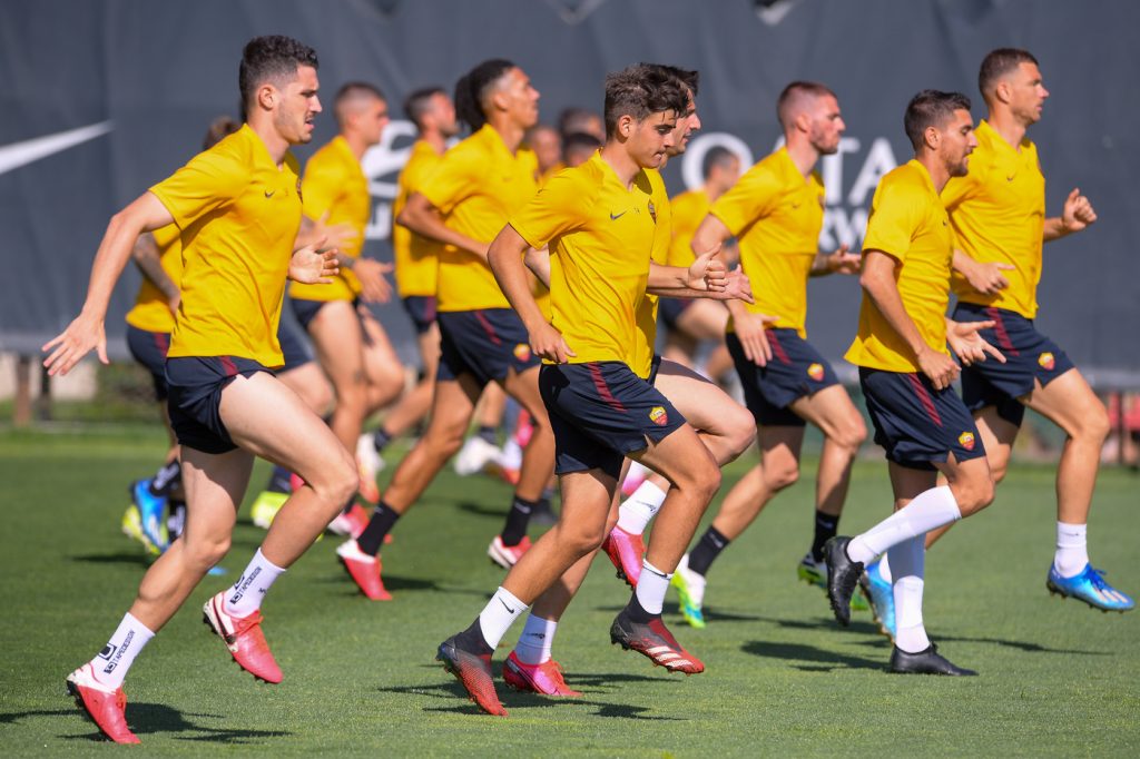perotti cetin Serie A: Prosegue il lavoro in sicurezza dei calciatori dell’ASRoma a TrigoriaSerie A: Prosegue il lavoro in sicurezza dei calciatori dell’ASRoma a Trigoria