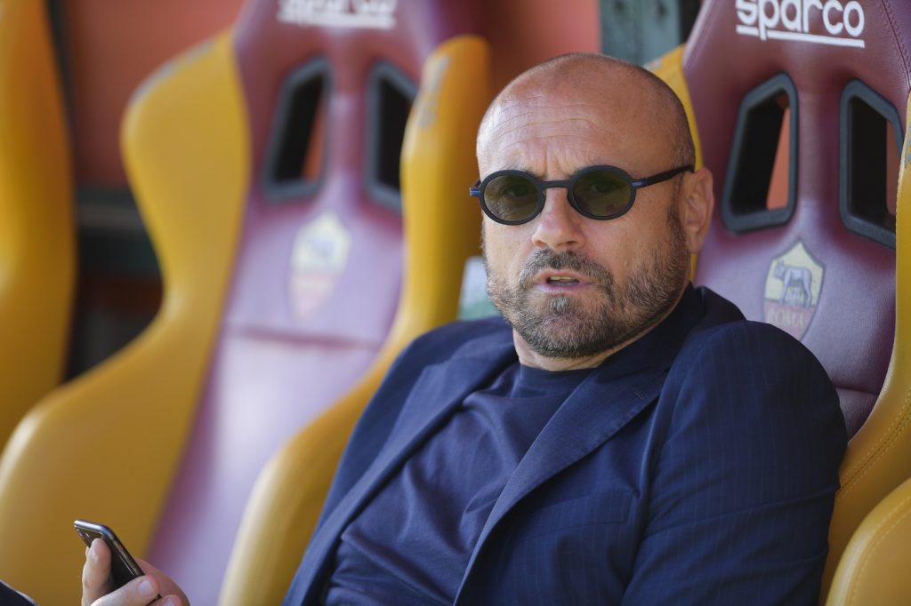 Petrachi Serie A, allenamento collettivo per l'ASRoma a Trigoria