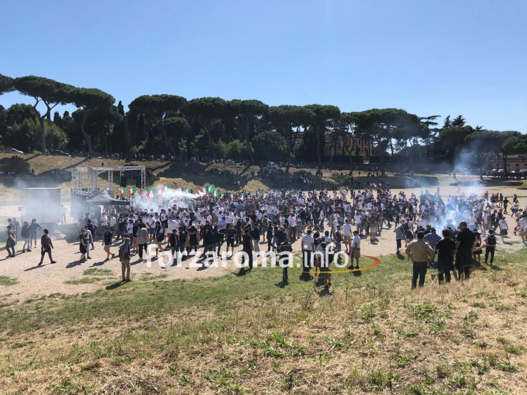 scontri tifosi circo massimo