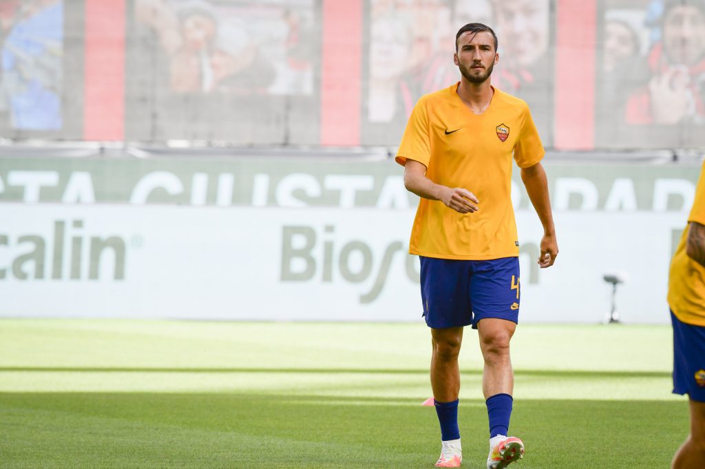 cristante Milan vs Roma - Serie A TIM 2019/2020