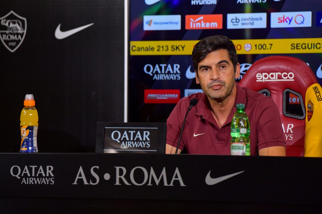 fonseca AS Roma, la conferenza stampa di Paulo FonsecaAS Roma, la conferenza stampa di Paulo Fonseca