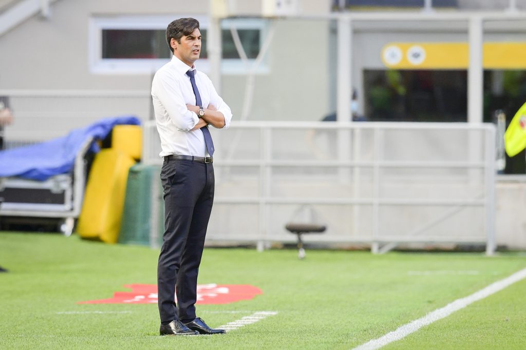 fonseca Milan vs Roma - Serie A TIM 2019/2020