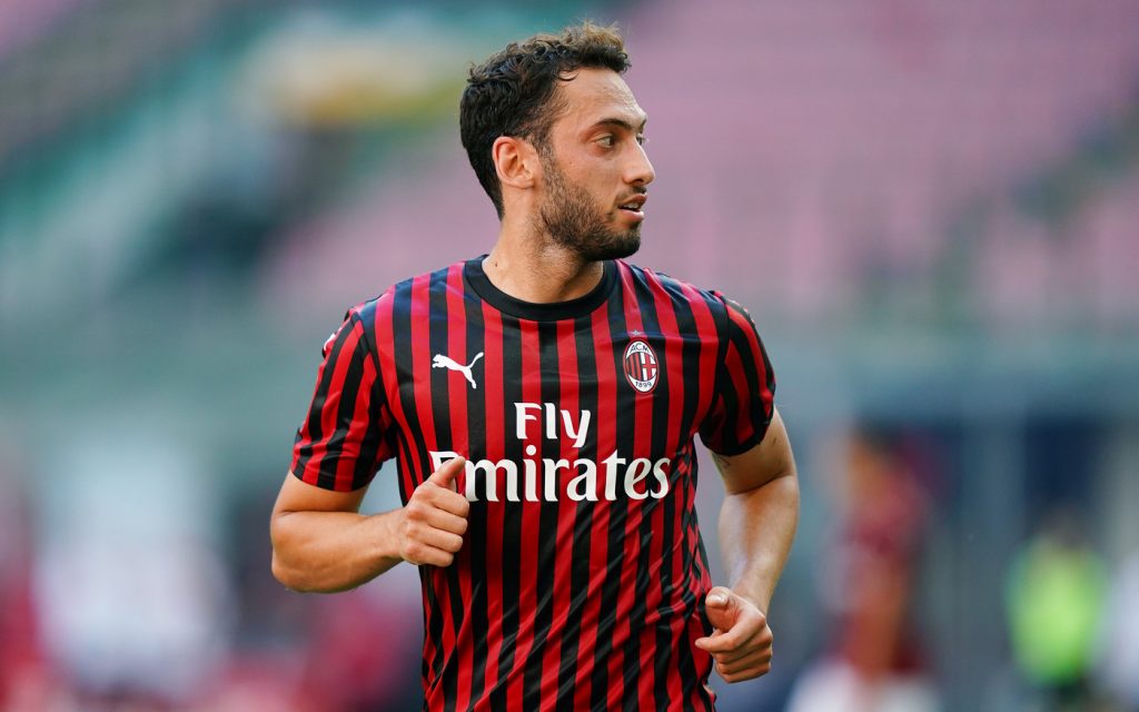Cahlanoglu Milan vs Roma - Serie A TIM 2019/2020