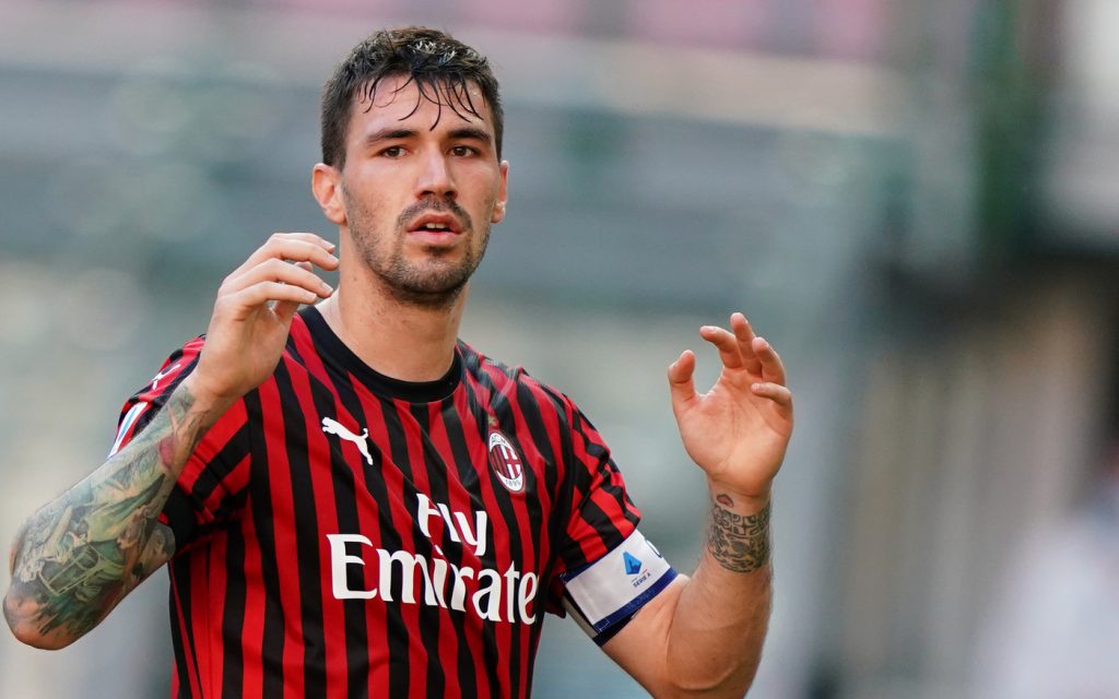 romagnoli Milan vs Roma - Serie A TIM 2019/2020