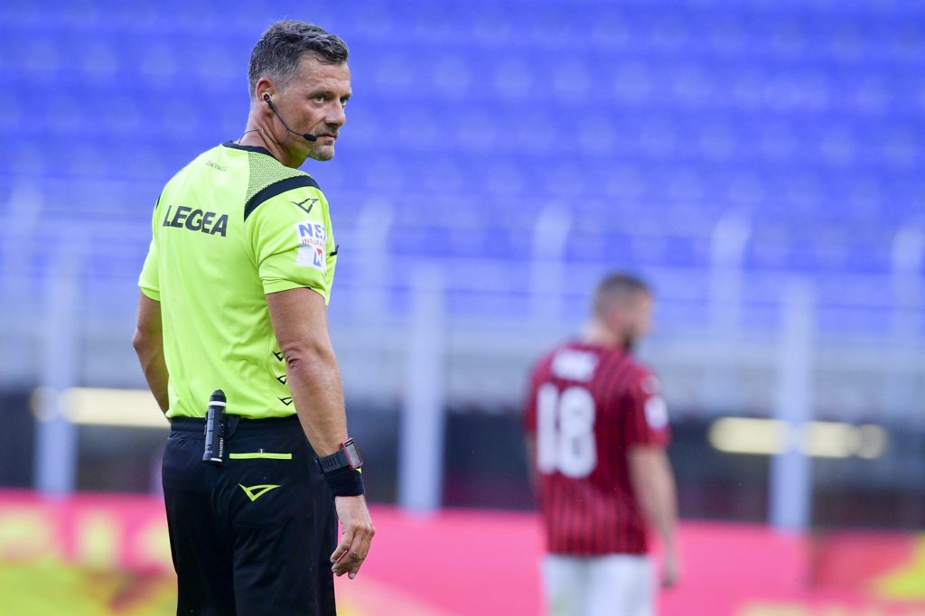 giacomelli Milan vs Roma - Serie A TIM 2019/2020