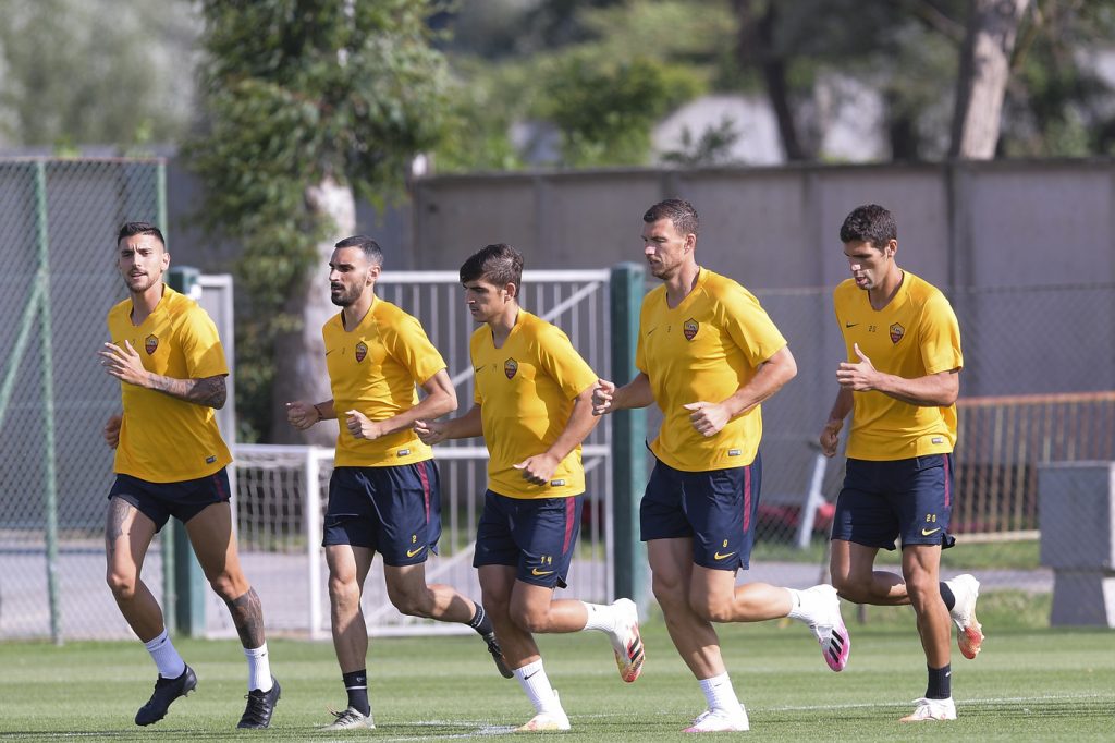 AS Roma, domenica di lavoro per i giallorossi a Trigoria