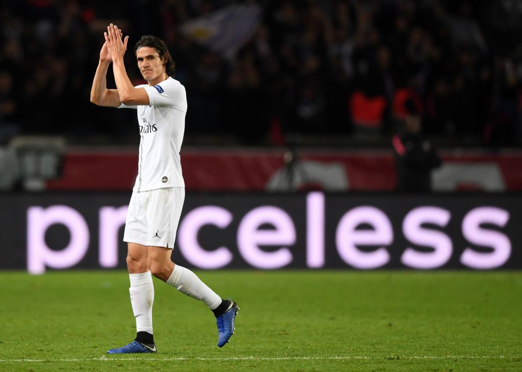 Edinson Cavani: offerta della Roma