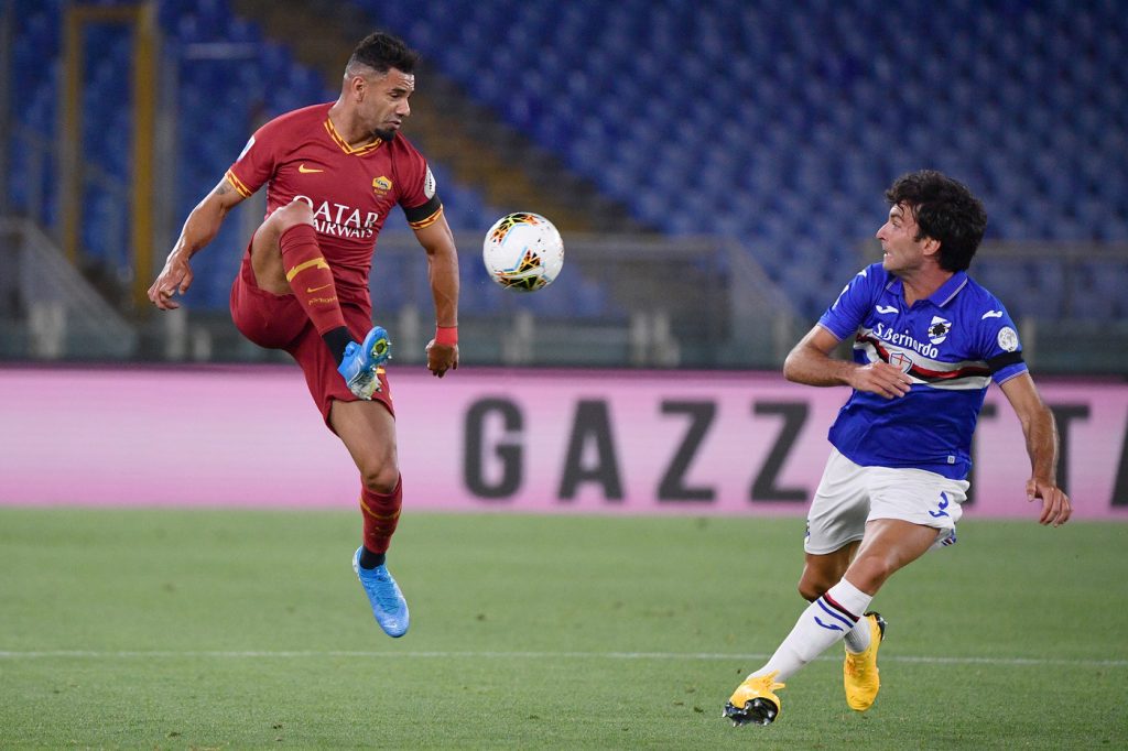 bruno peres Roma vs Sampdoria - Serie A TIM 2019/2020