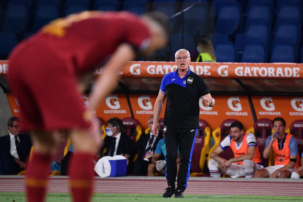 ranieri Roma vs Sampdoria - Serie A TIM 2019/2020