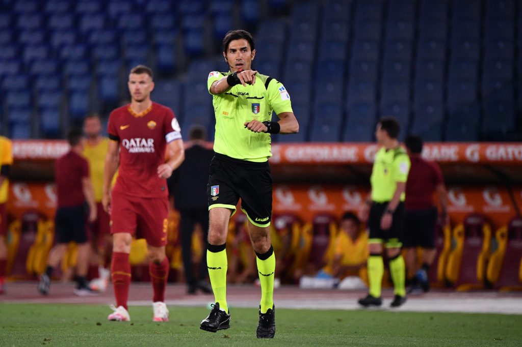calvarese Roma vs Sampdoria - Serie A TIM 2019/2020