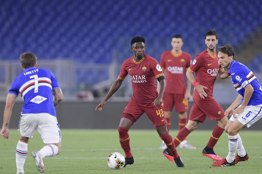 diawara Roma vs Sampdoria - Serie A TIM 2019/2020