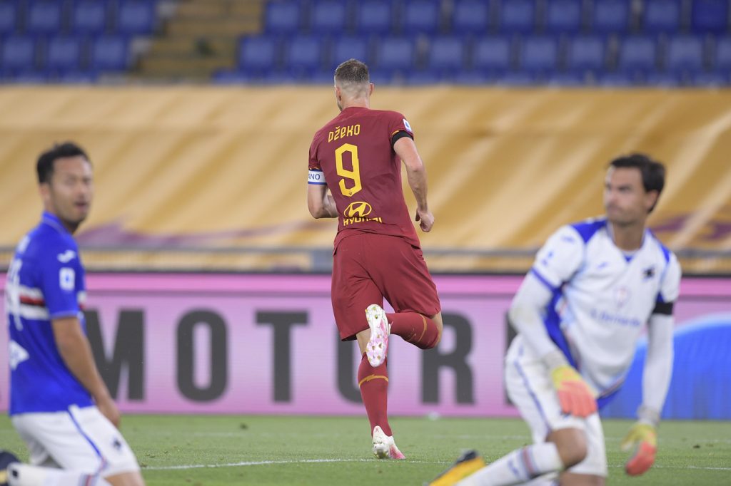 Dzeko Roma vs Sampdoria - Serie A TIM 2019/2020